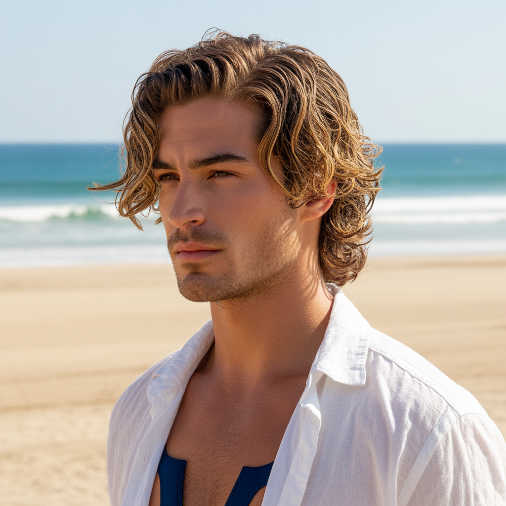 surfer haircuts men