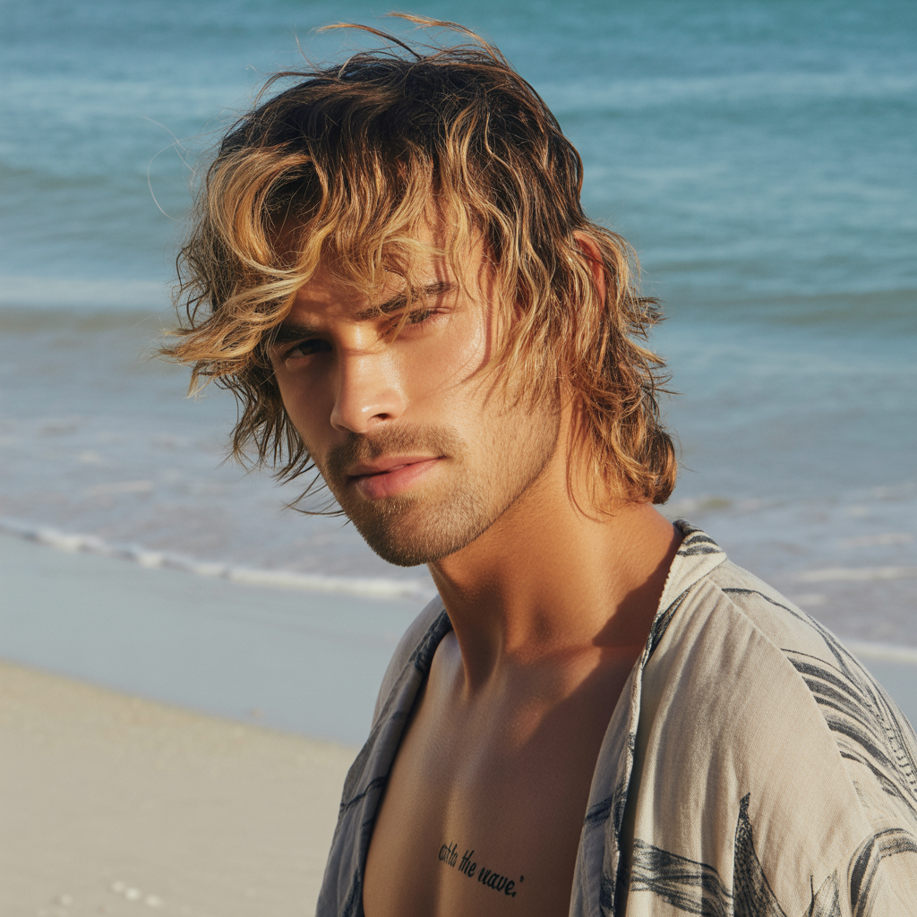 surfer haircuts men