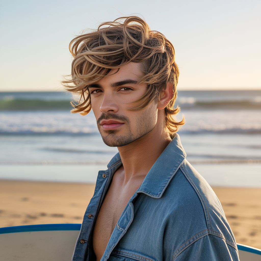 surfer hairstyles men