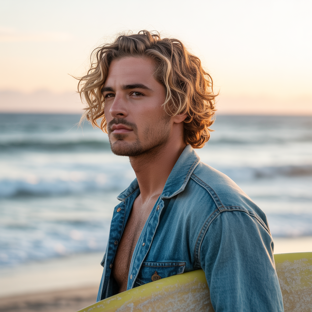surfer hairstyles men