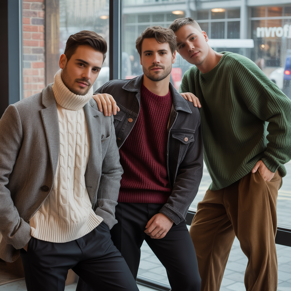 sweater outfits men