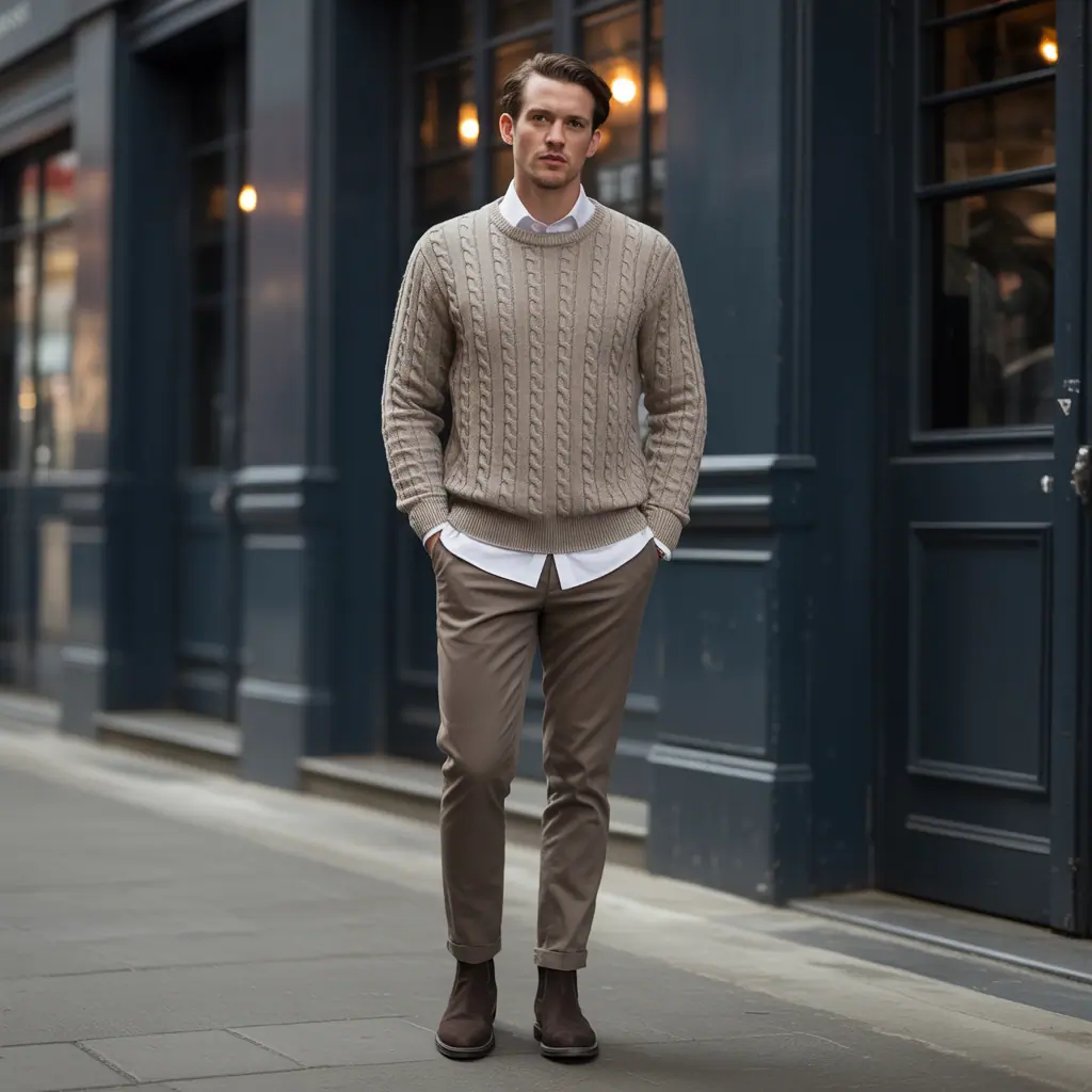 sweater outfits men
