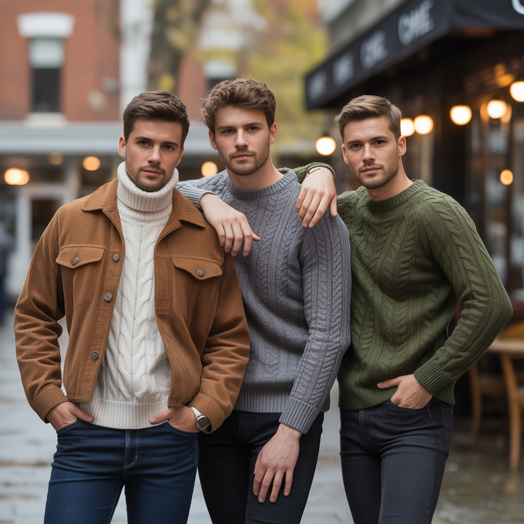 sweater outfits men