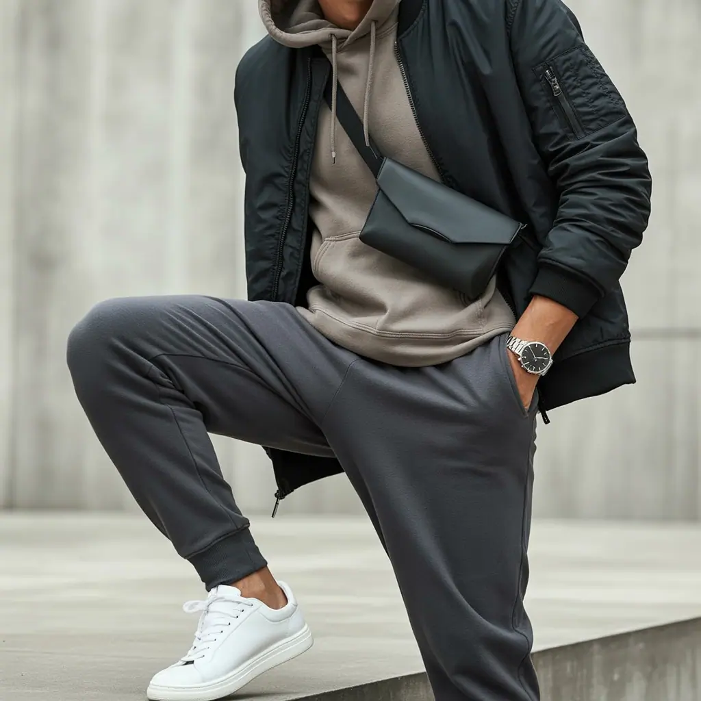 sweatpants outfit men