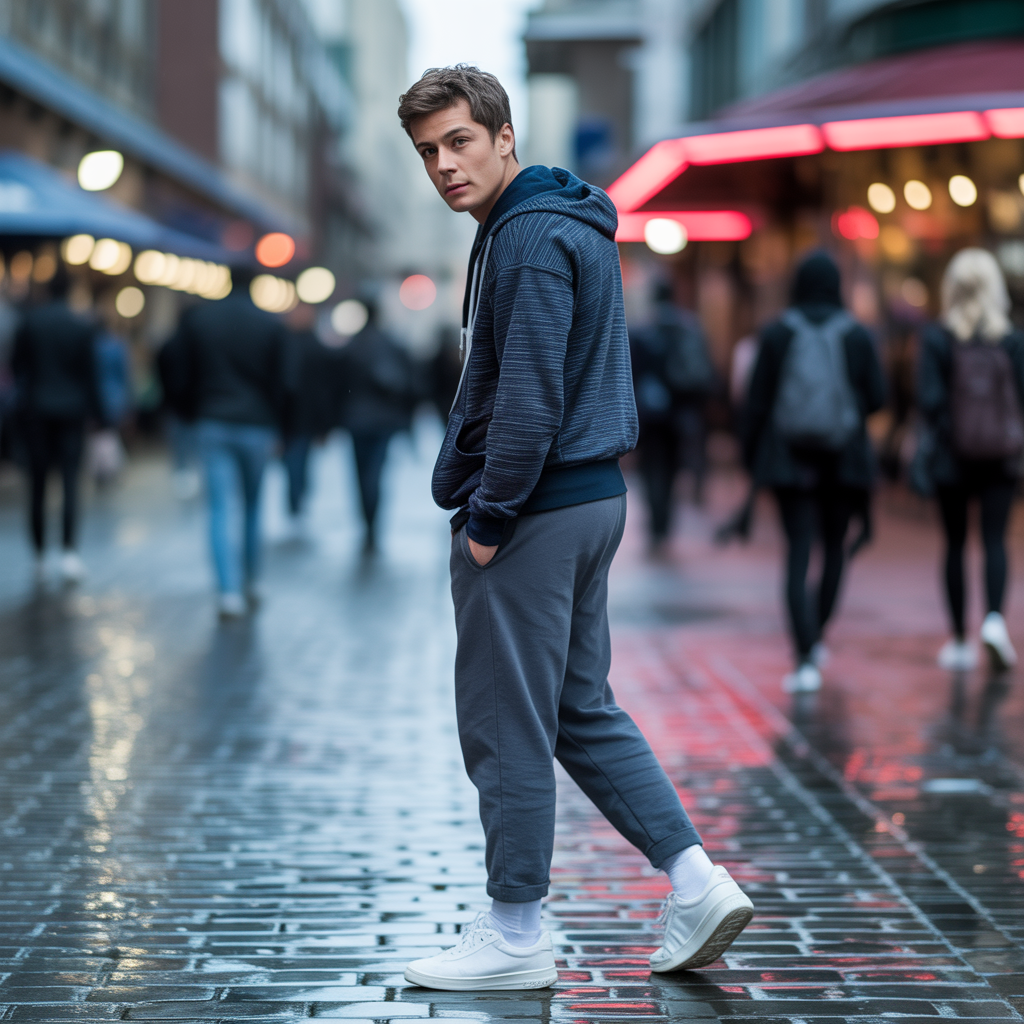 sweatpants outfit men