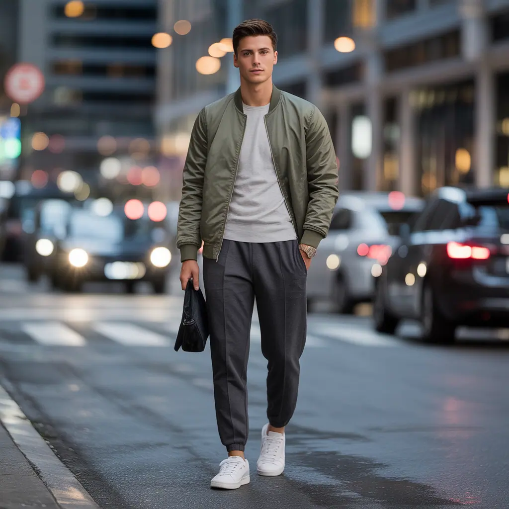 sweatpants outfit men