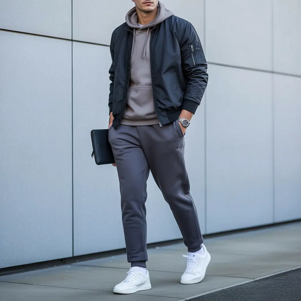 sweatpants outfit men