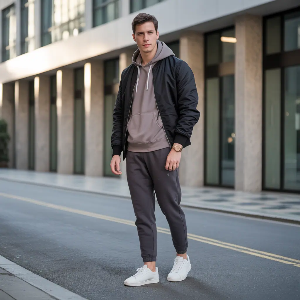 sweatpants outfit men