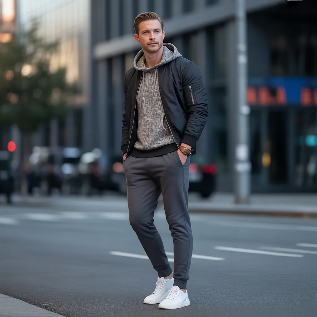 sweatpants outfit men