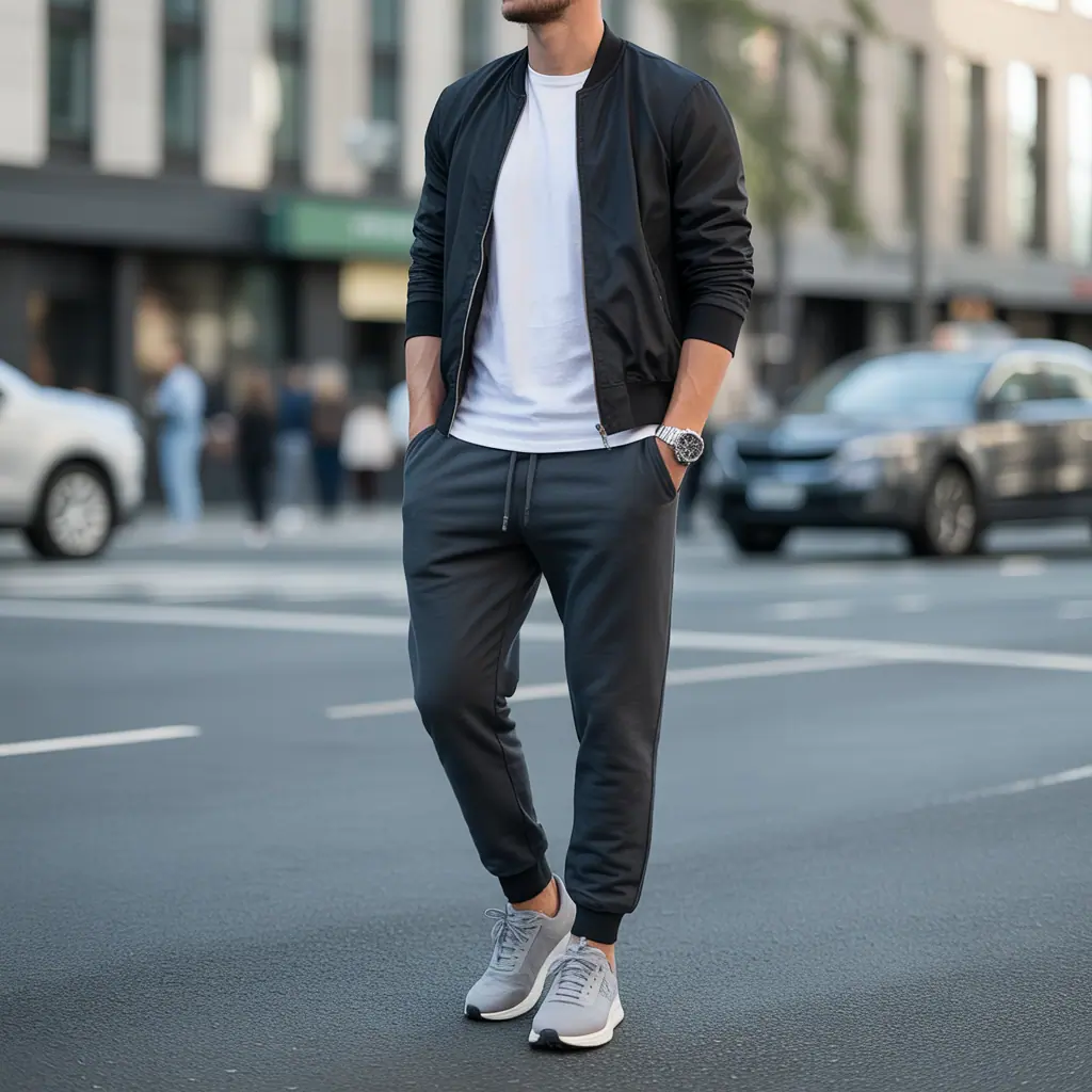 sweatpants outfit men