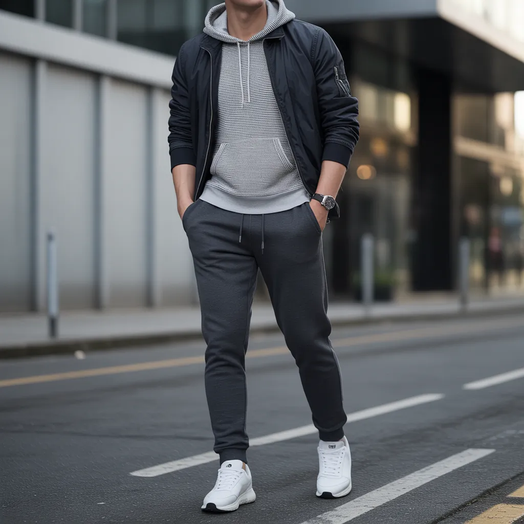 sweatpants outfit men
