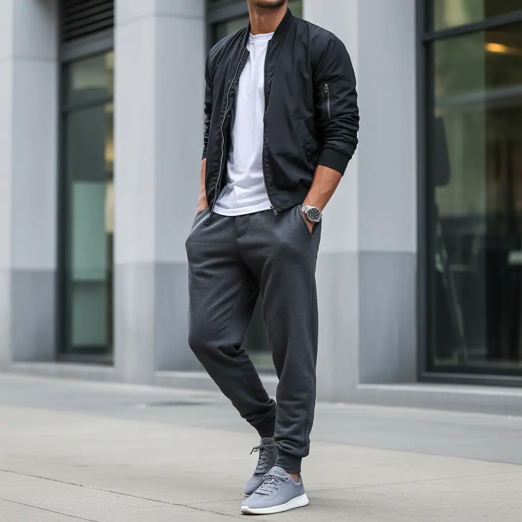 sweatpants outfit men