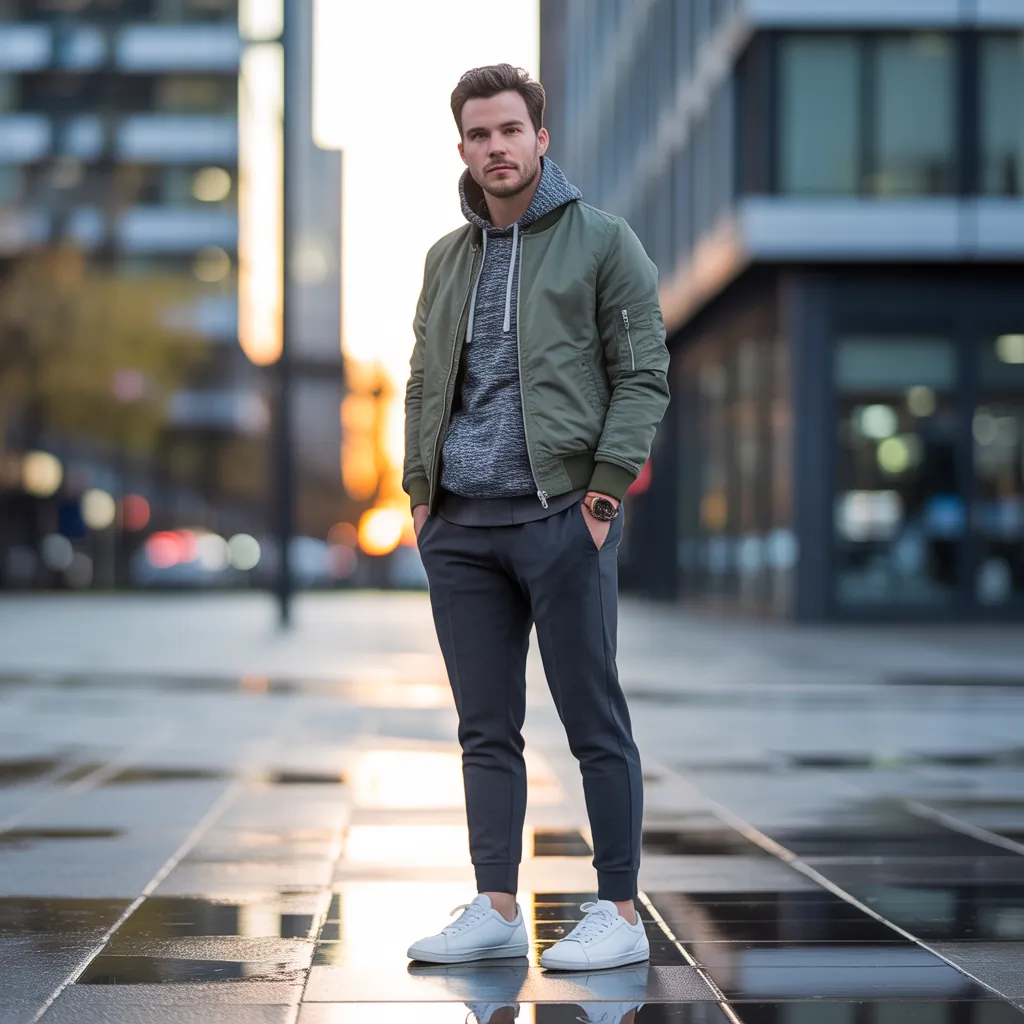 sweatpants outfit men