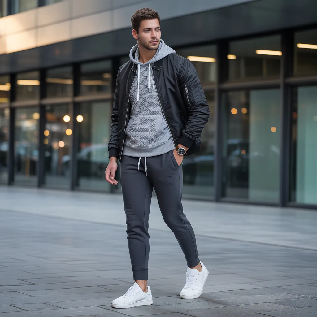 sweatpants outfit men