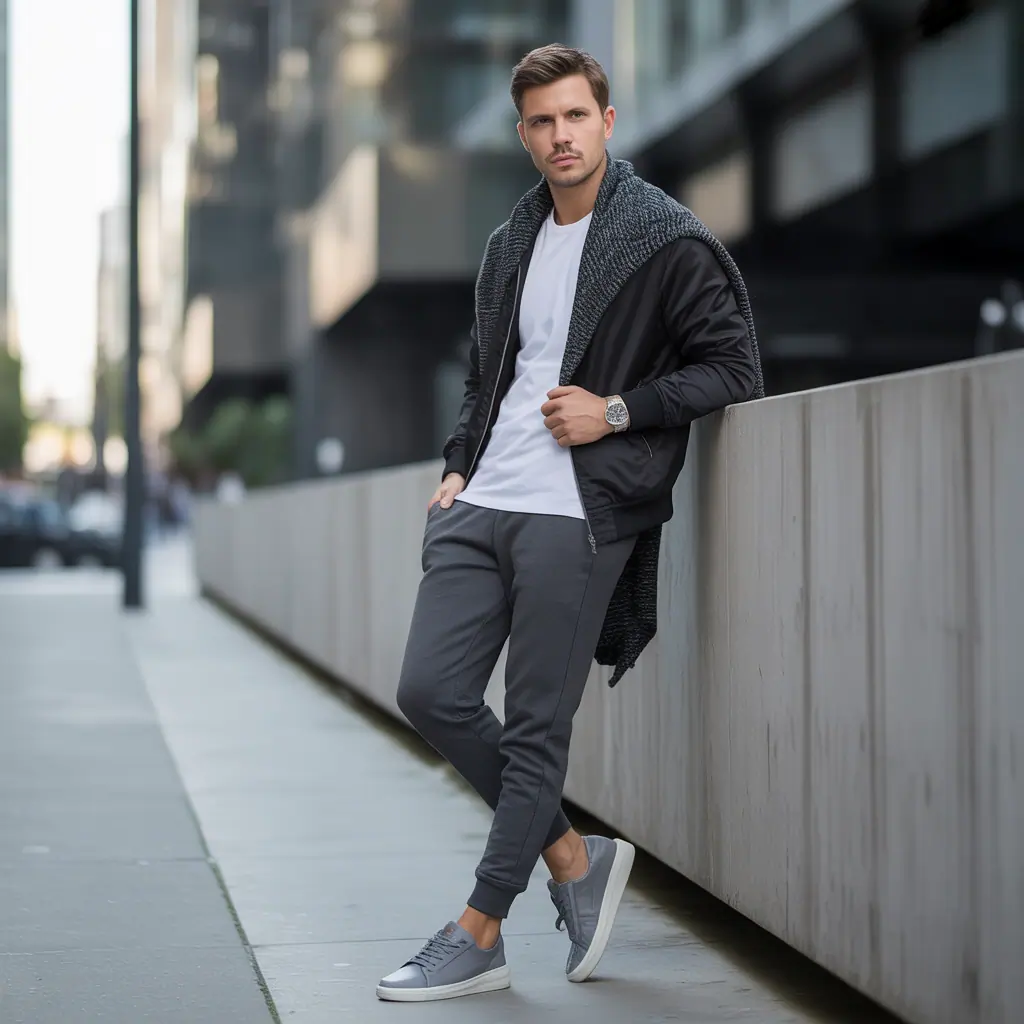 sweatpants outfit men