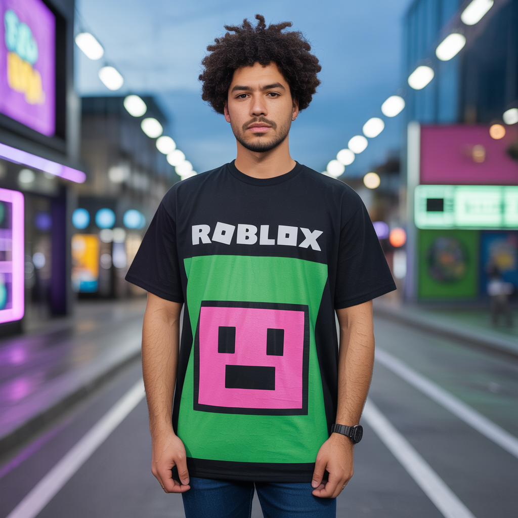 t shirt roblox boy