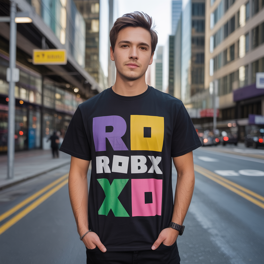 t shirt roblox boy