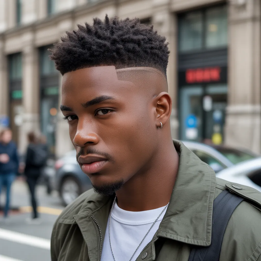 tapered cut natural hair