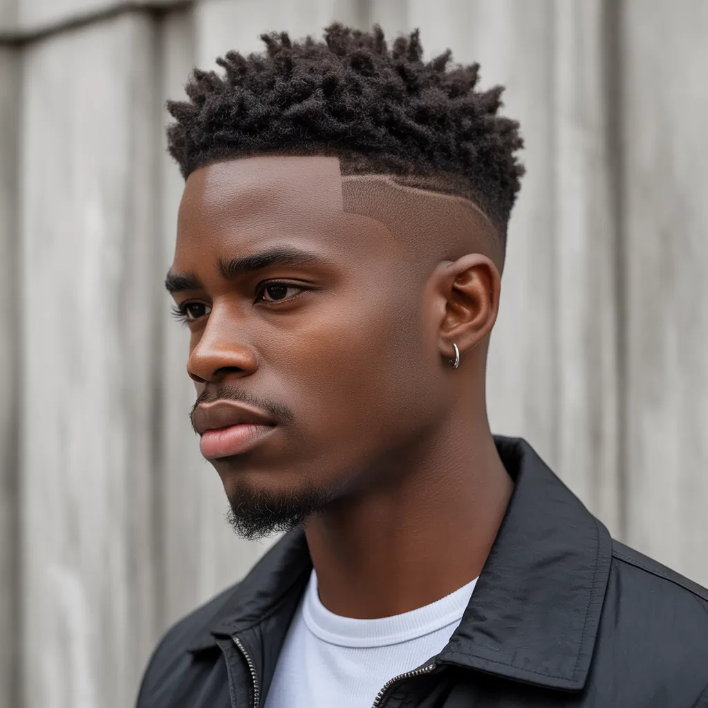 tapered cut natural hair