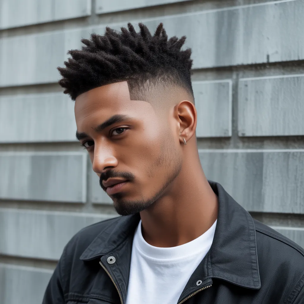 tapered cut natural hair