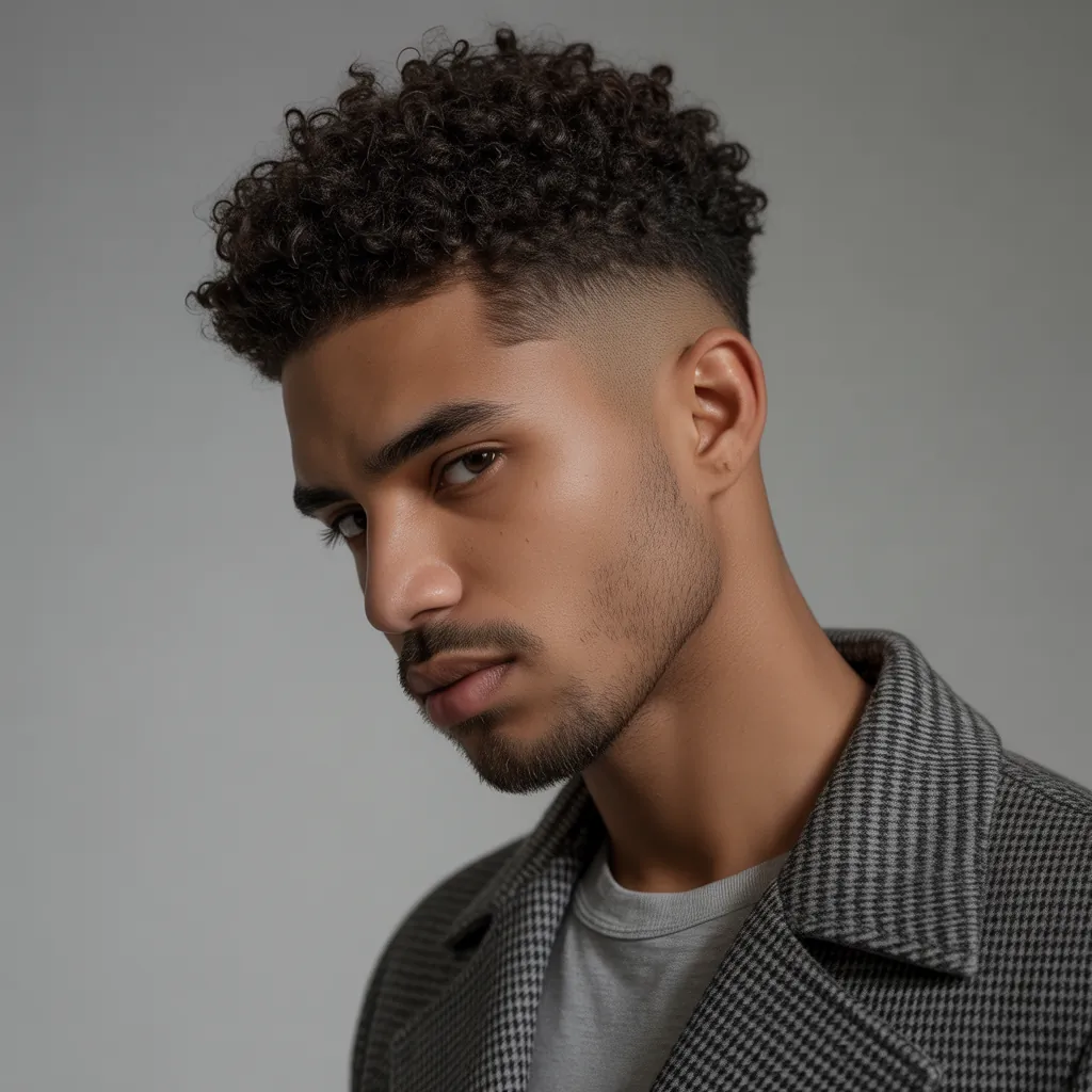 tapered cut natural hair