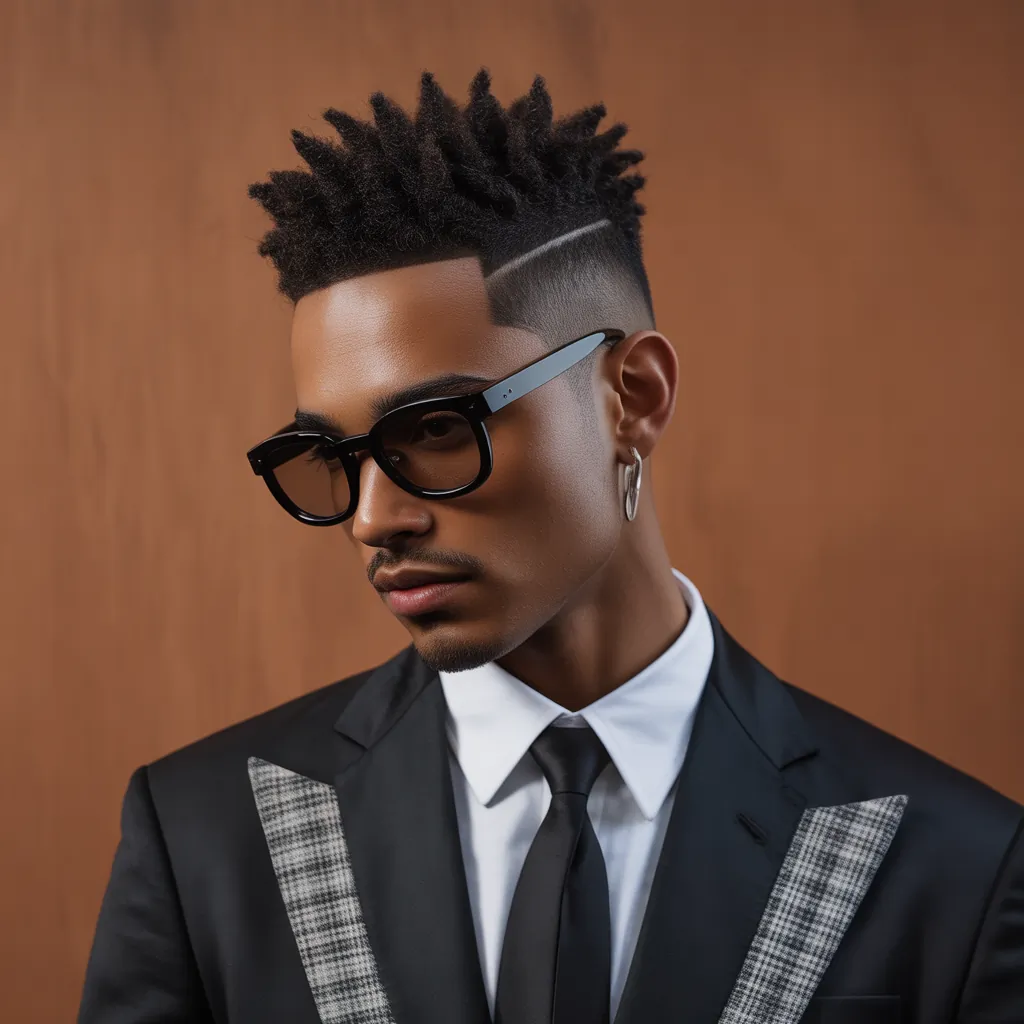 tapered cut natural hair