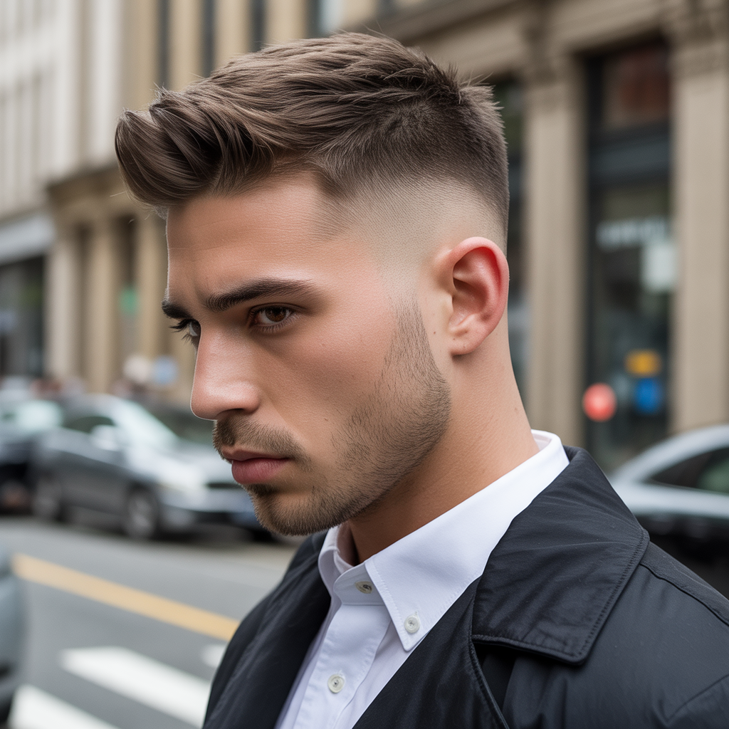 tapered haircuts men