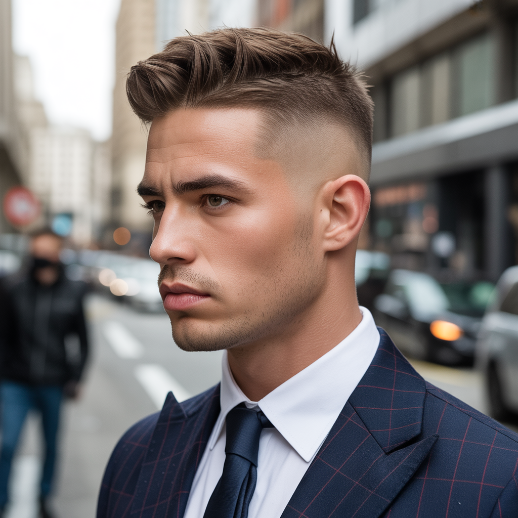 tapered haircuts men