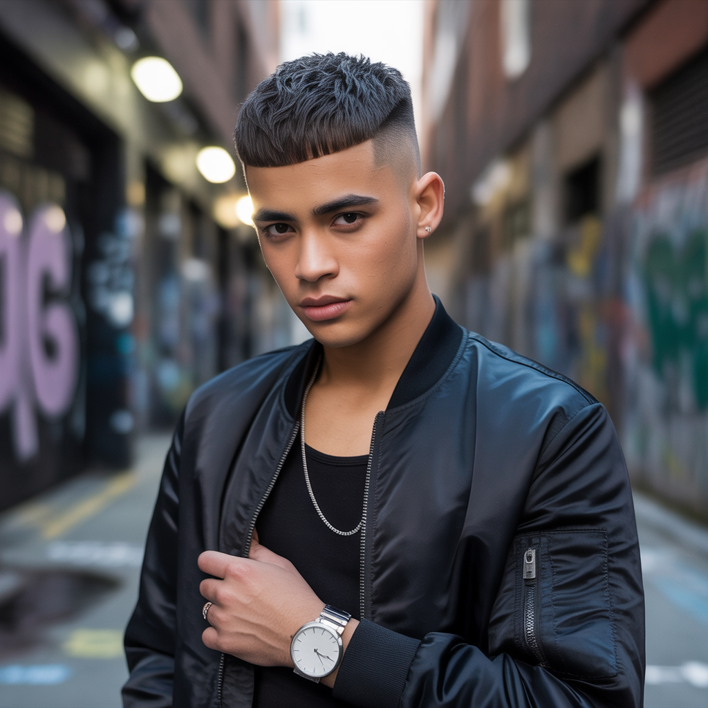 tapered haircuts men
