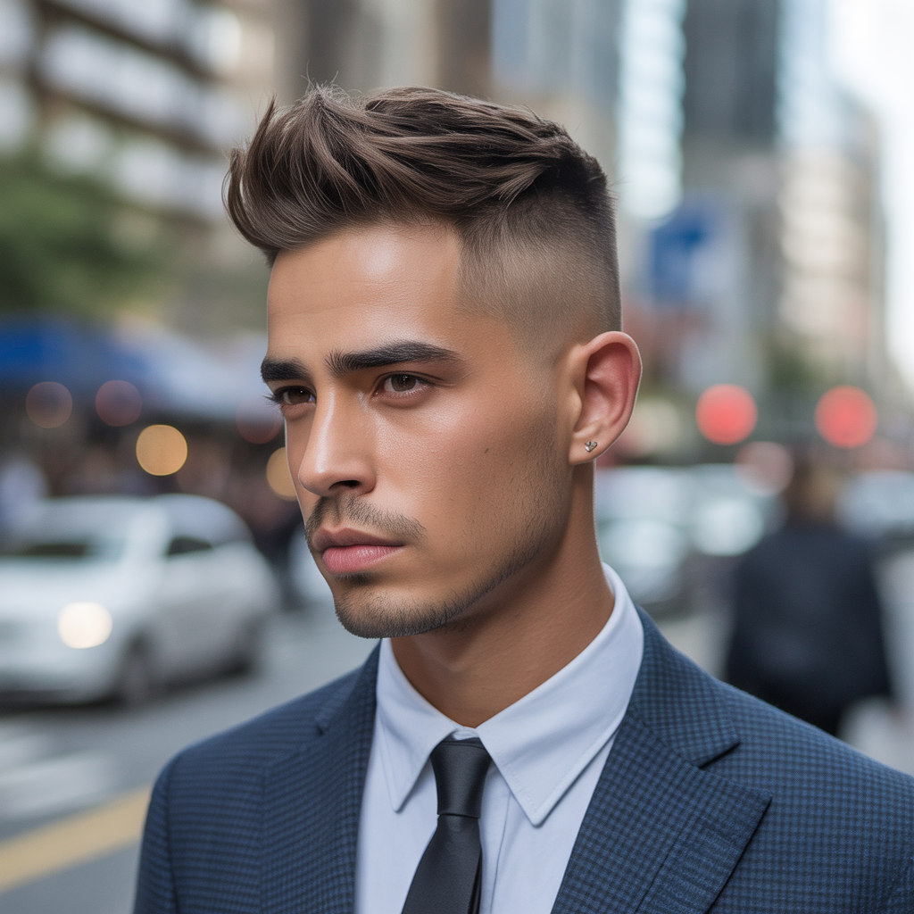 tapered haircuts men