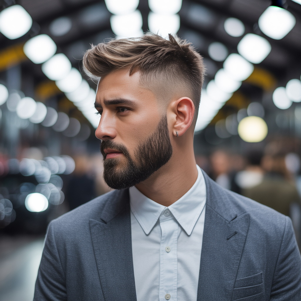 tapered haircuts men