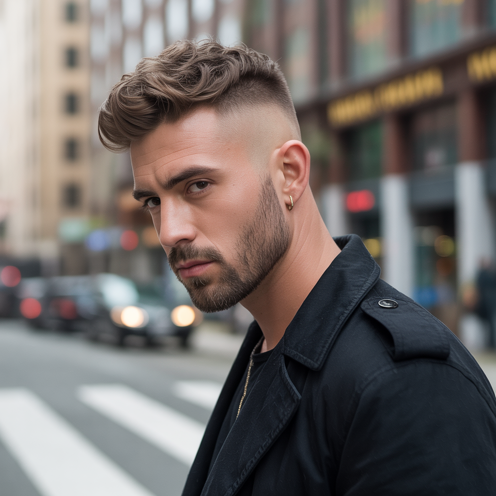 tapered haircuts men