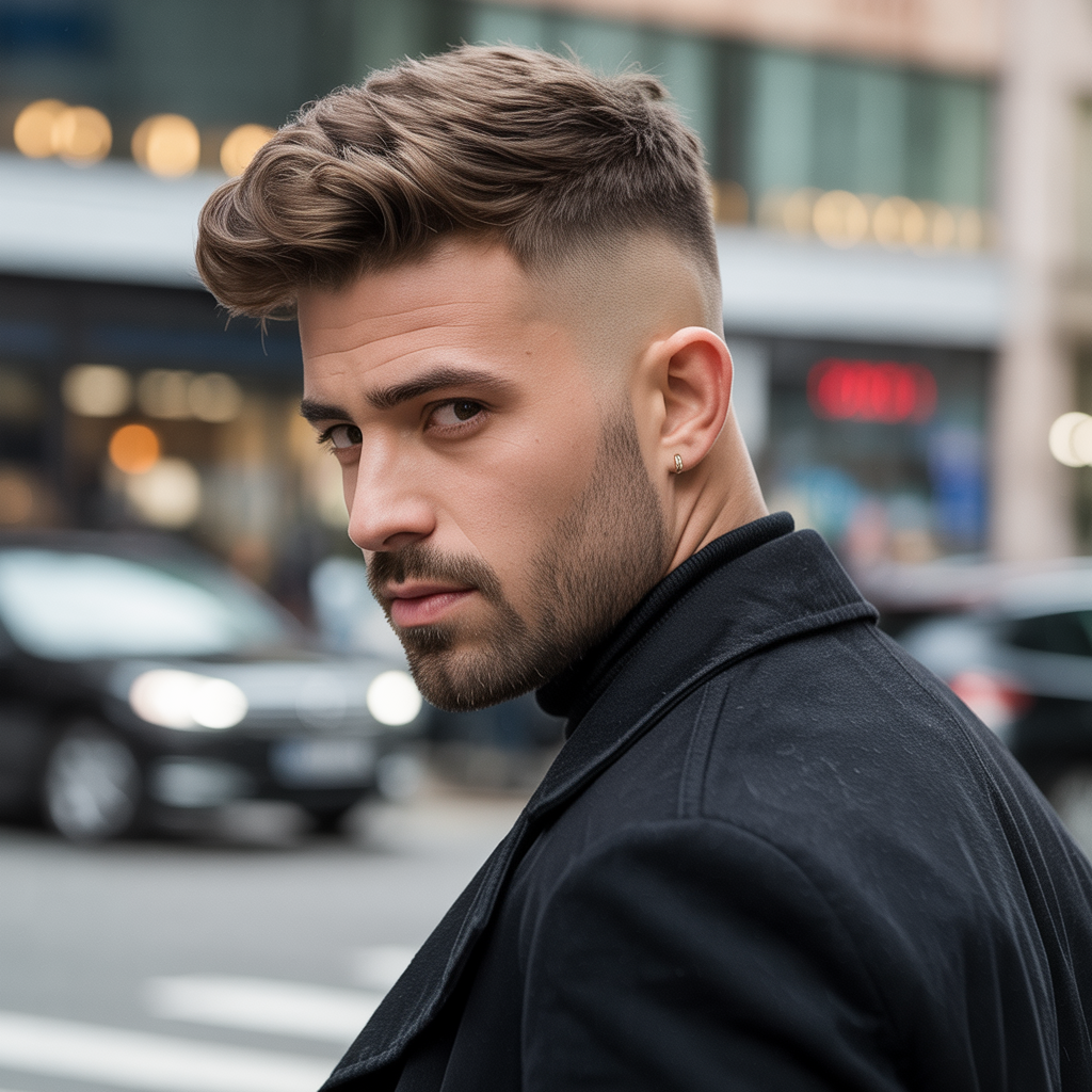 tapered haircuts men
