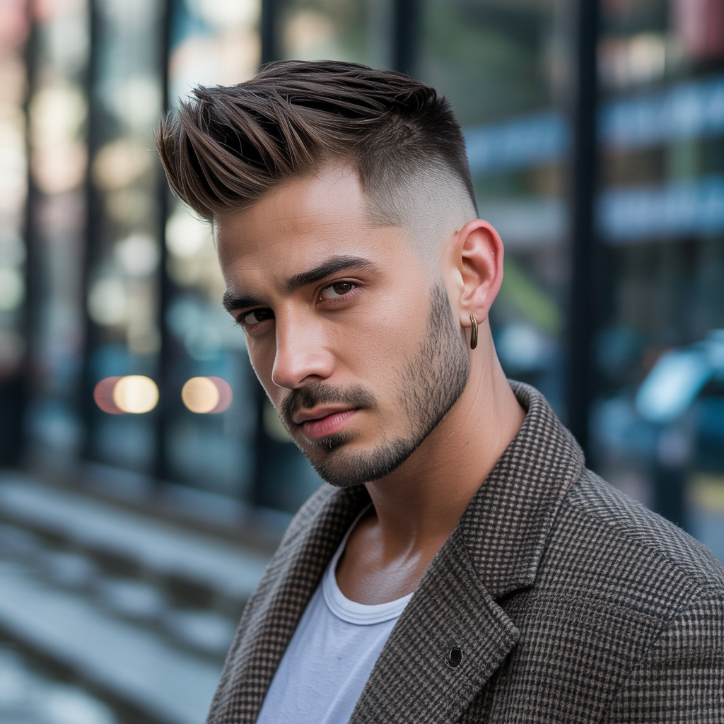 tapered haircuts men