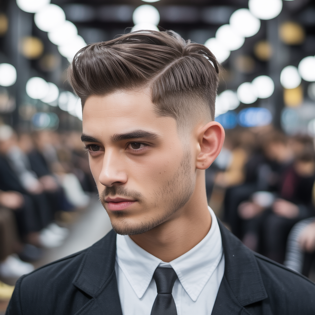 tapered haircuts men