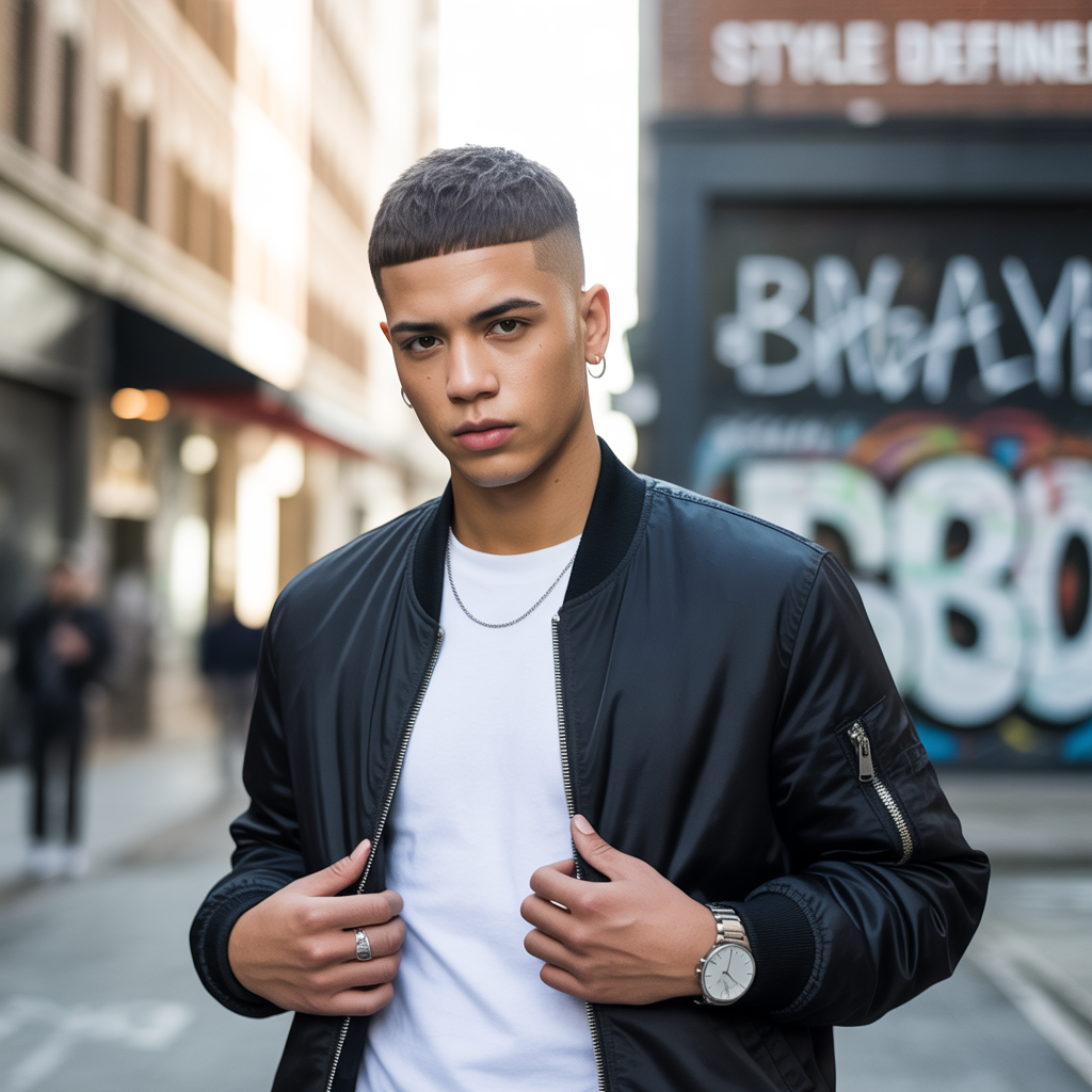 tapered haircuts men