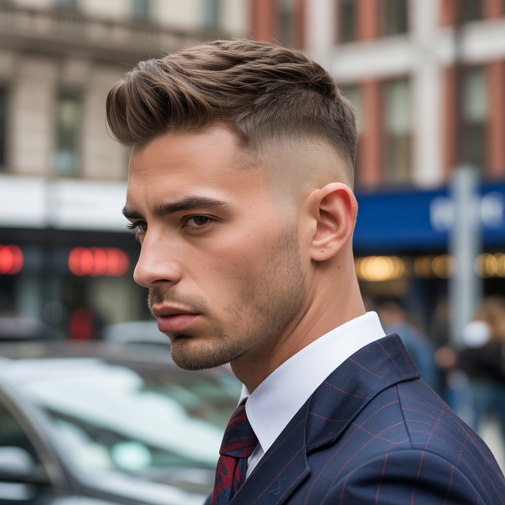 tapered haircuts men