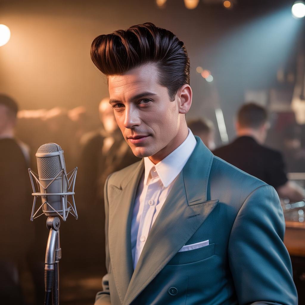 teddy boy hair