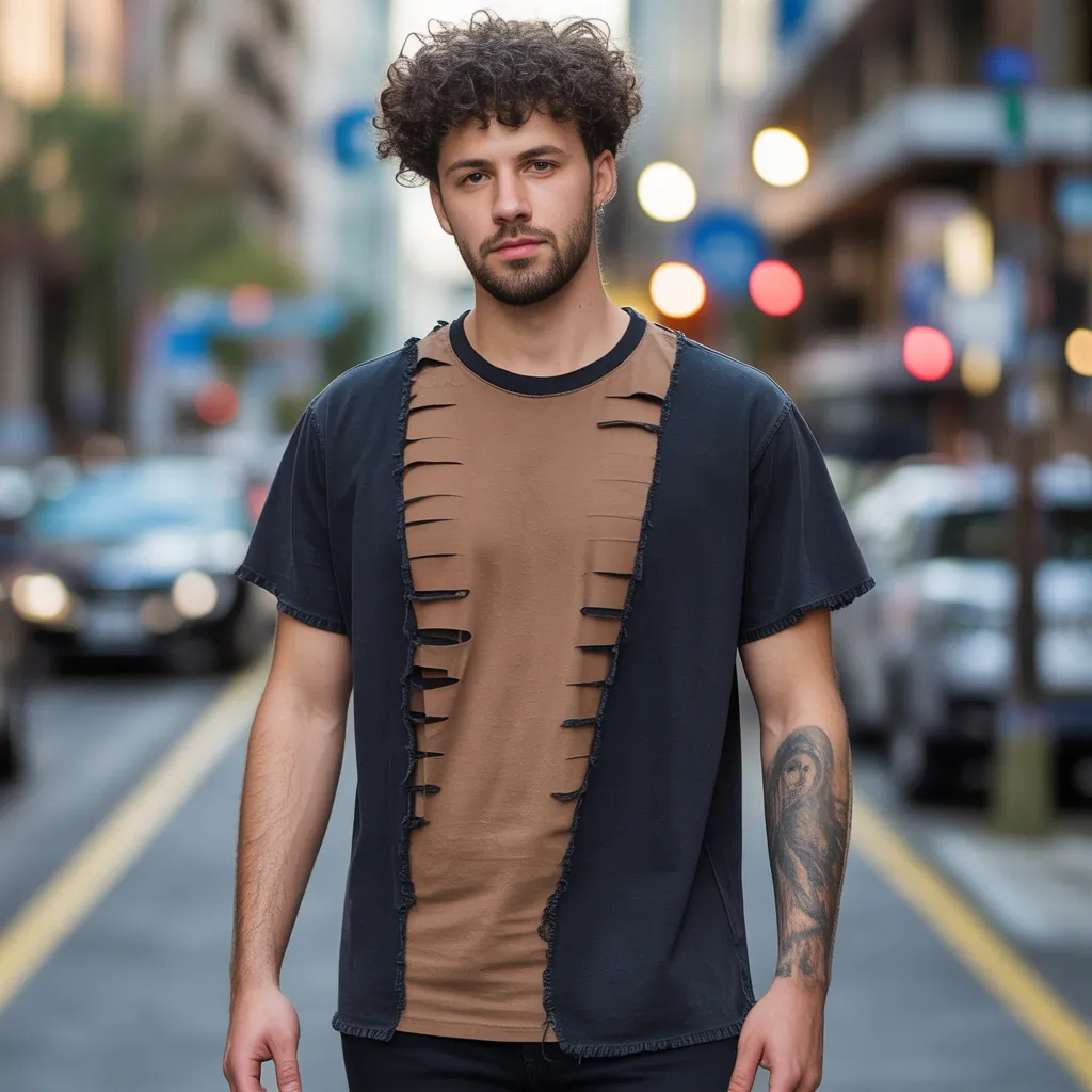 tee shirt cutting diy