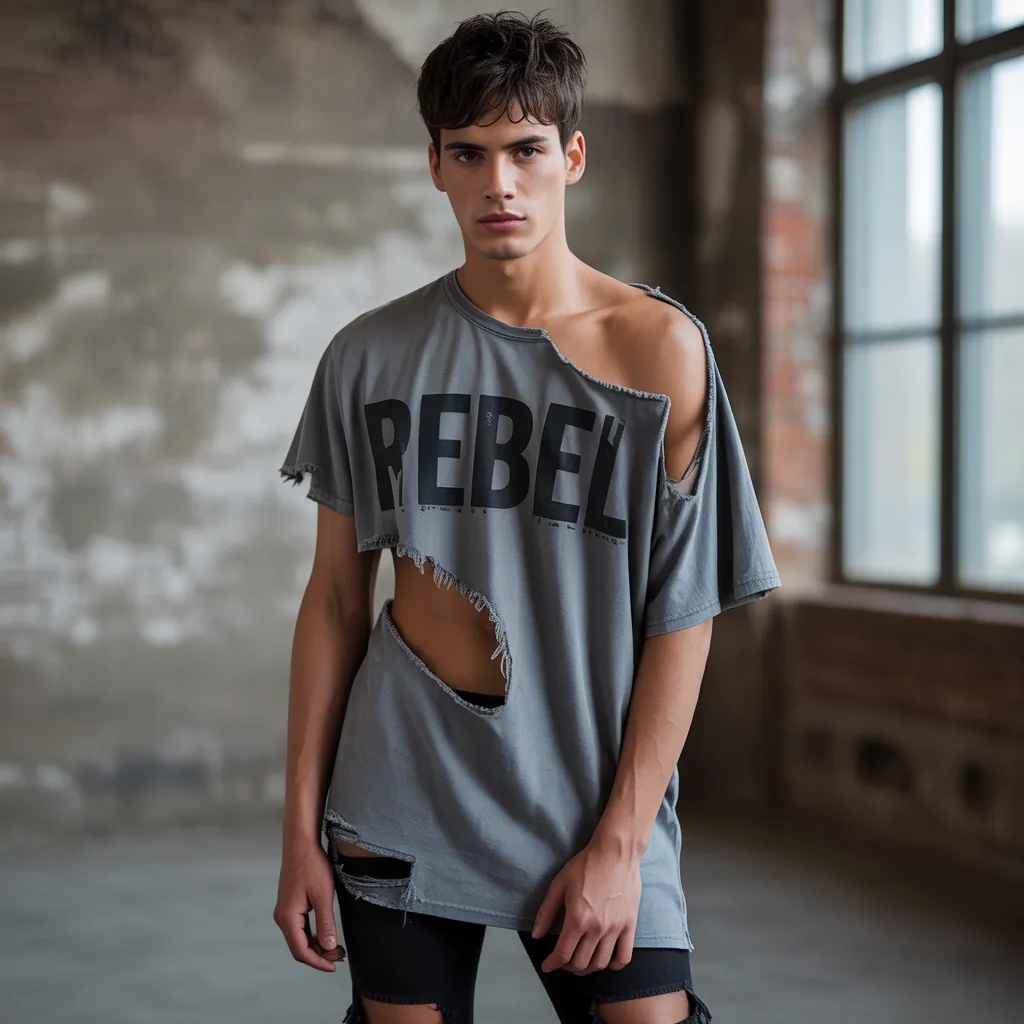 tee shirt cutting diy