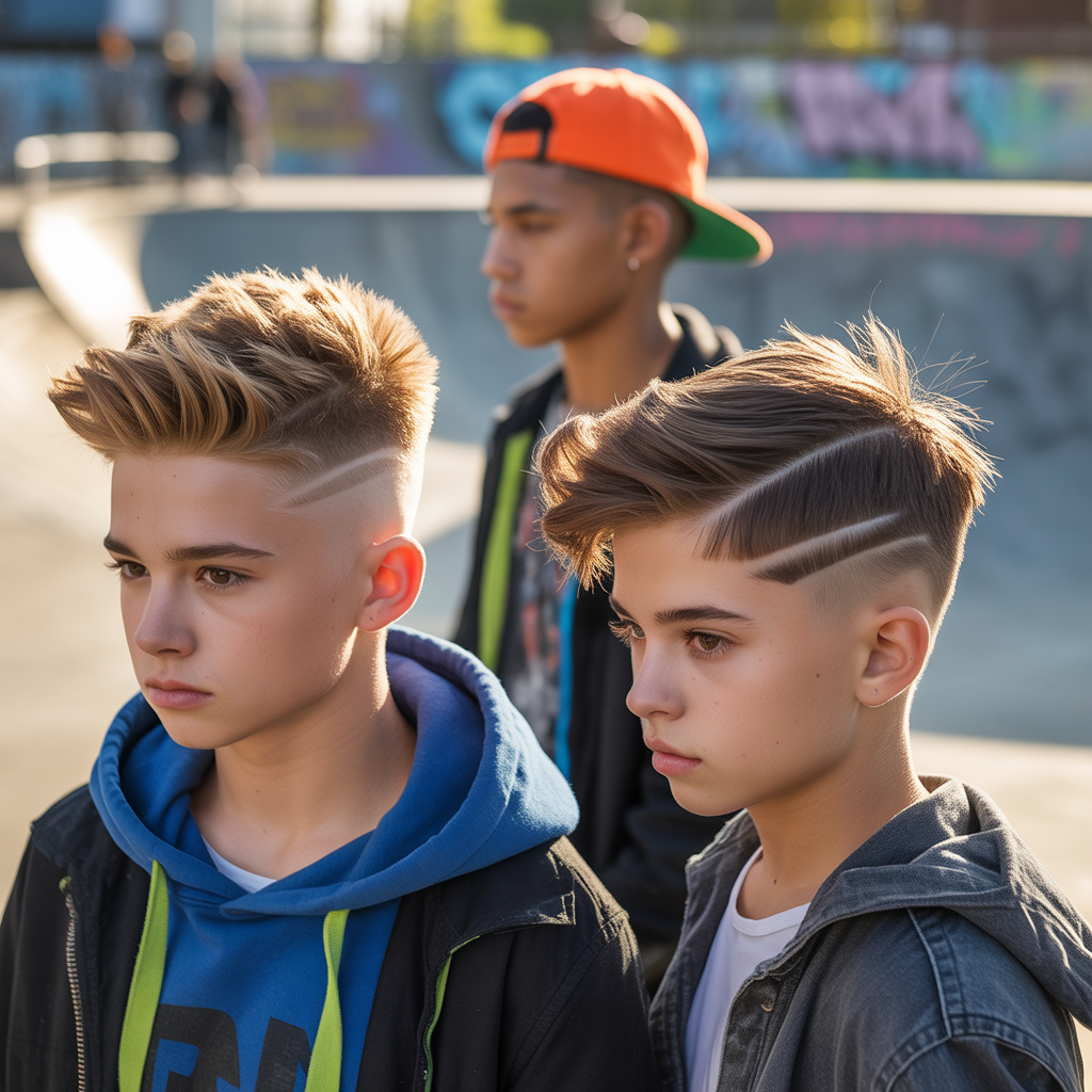 teen boy haircuts