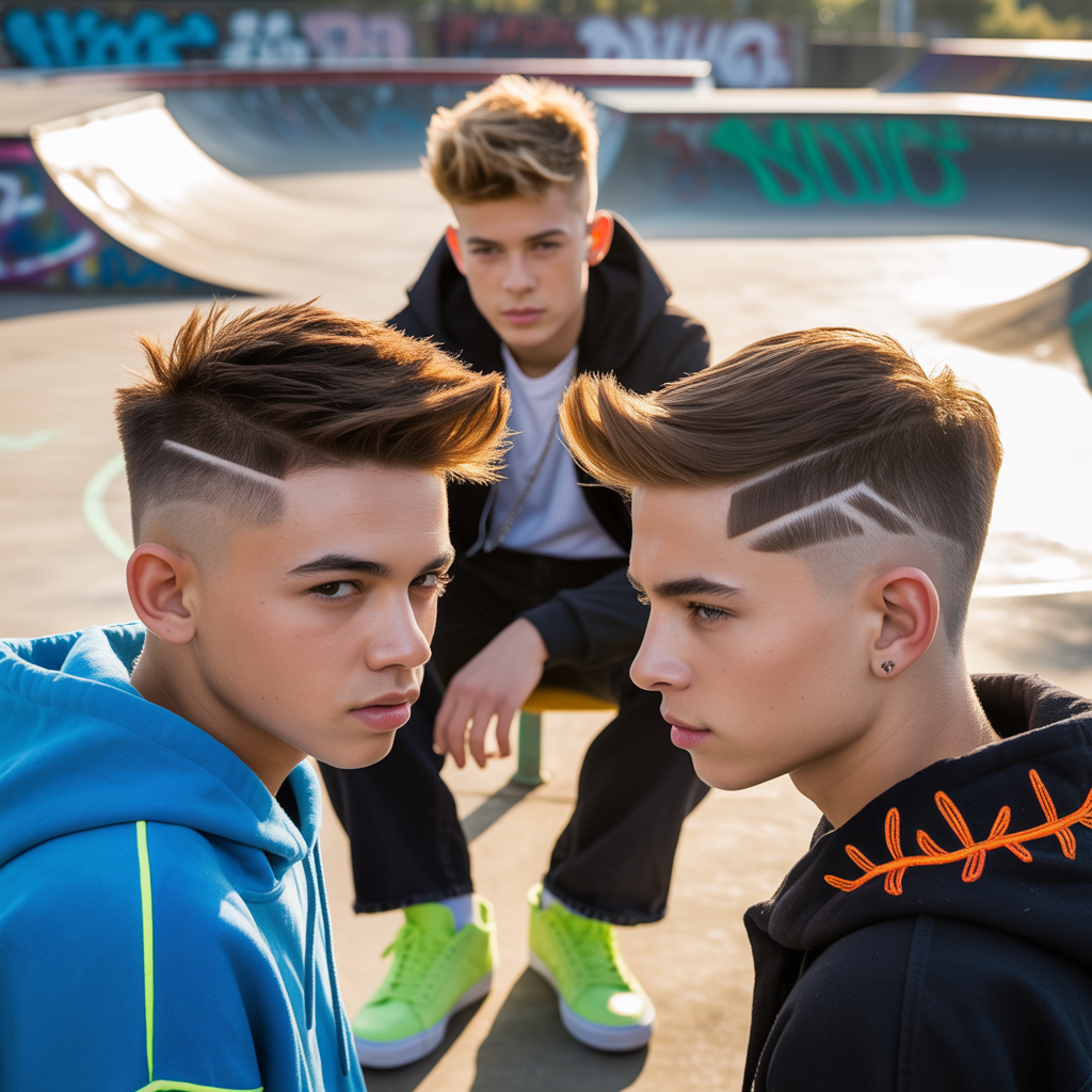 teen boy haircuts
