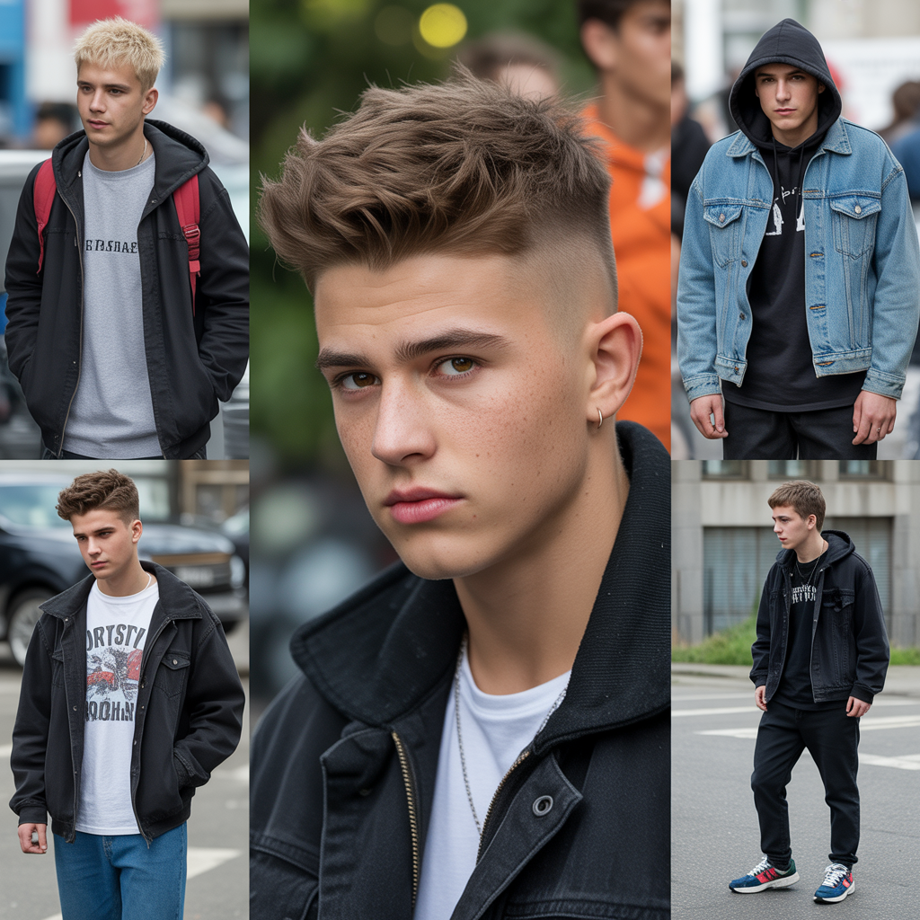 teenage mens haircuts
