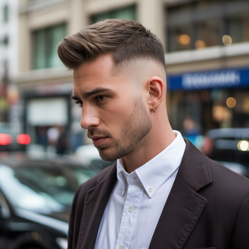 temple fade haircut