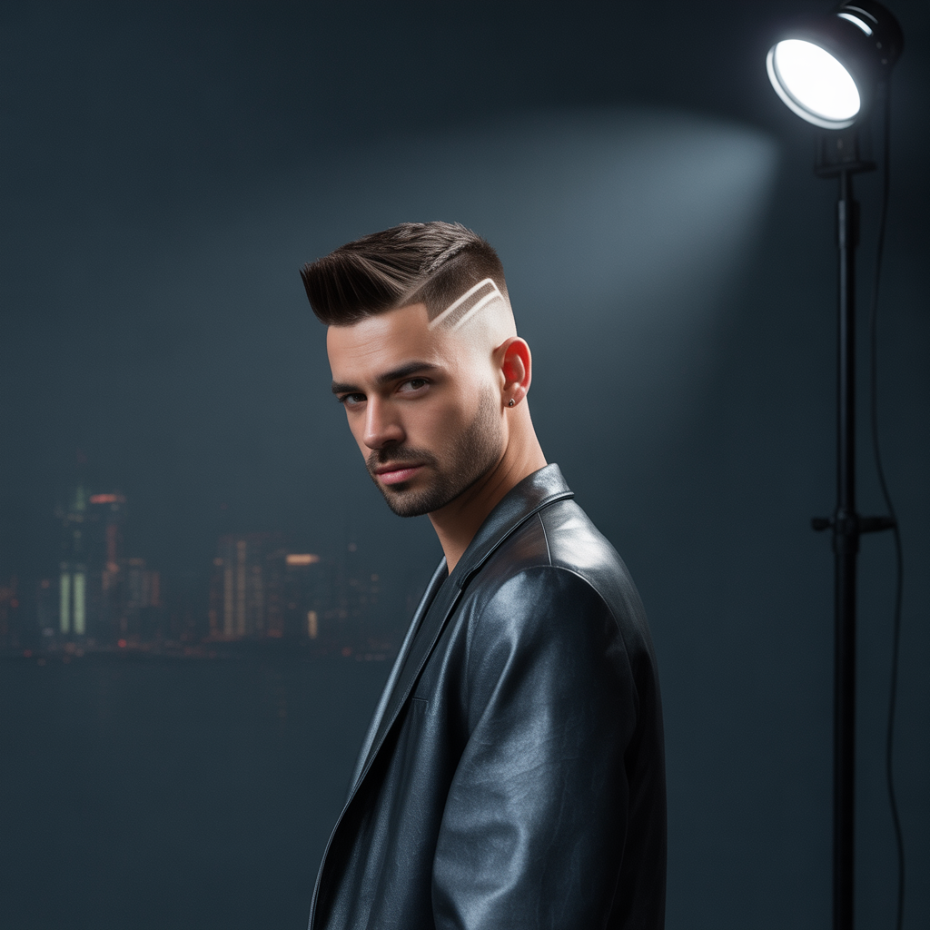 temple fade haircut
