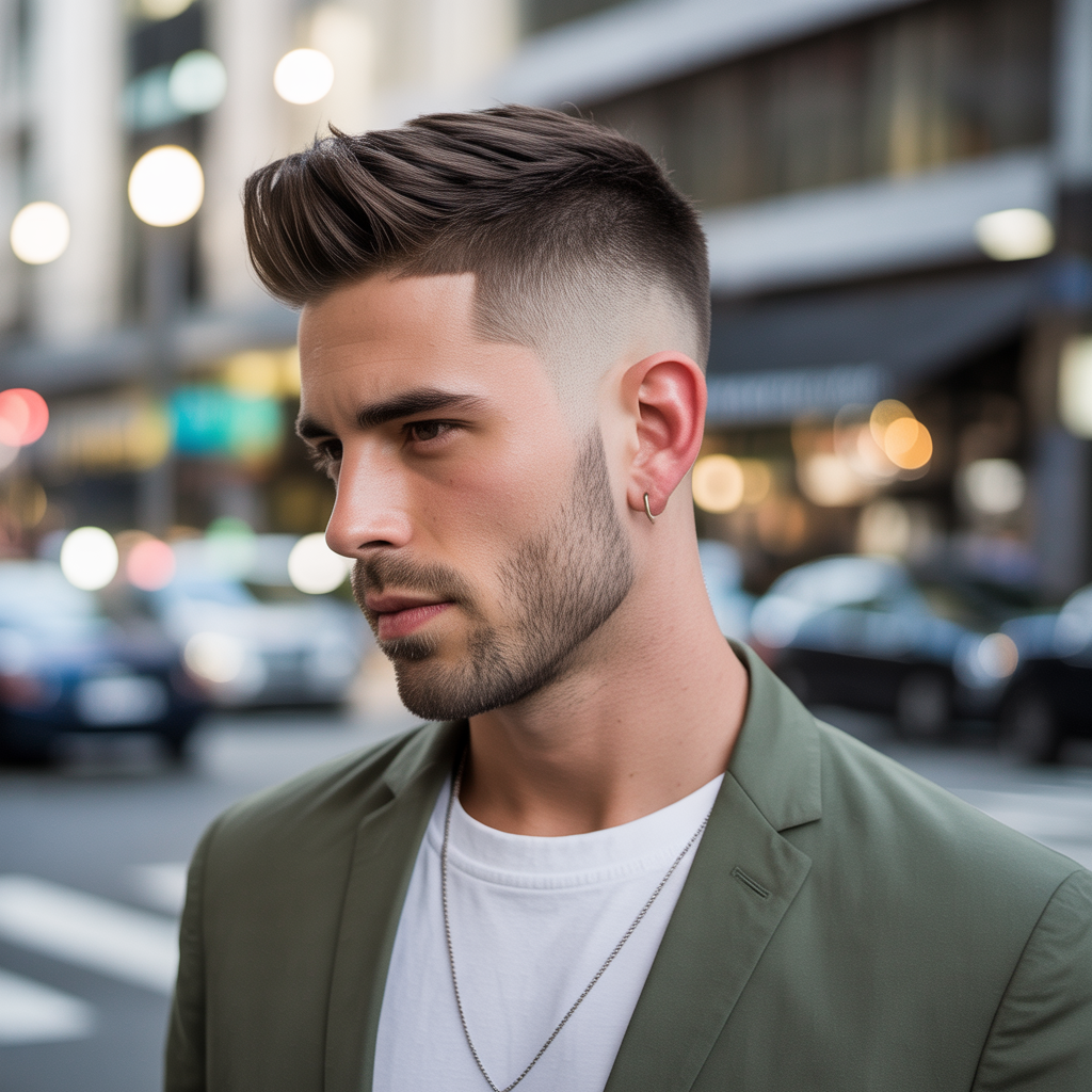 temple fade haircut