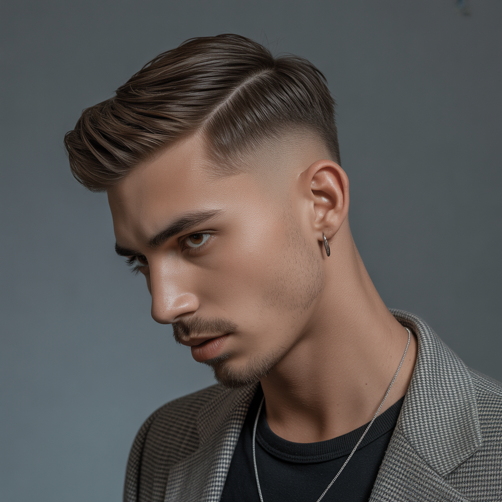temple fade haircut