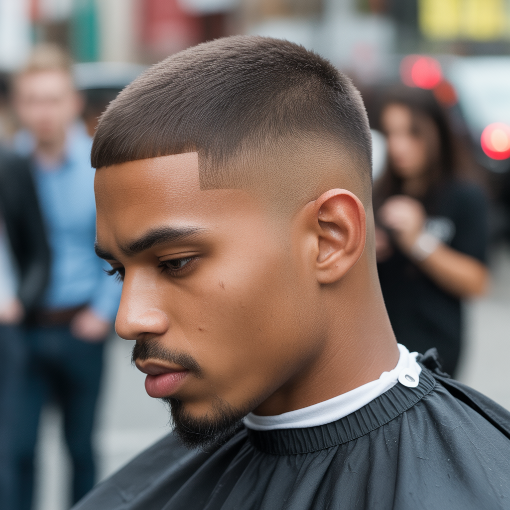 temple fade haircut