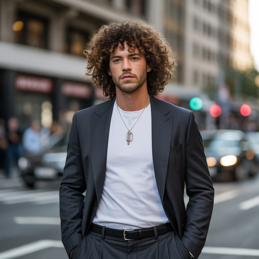 textured hair men