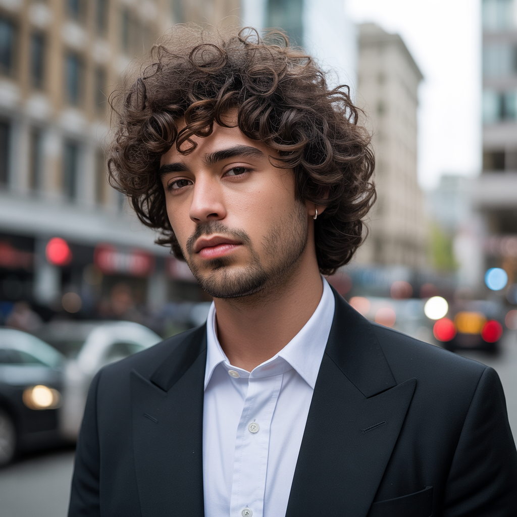 textured hair men